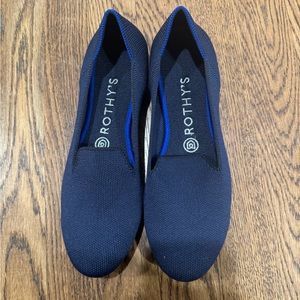 Rothy's The Loafer Flats Navy Blue